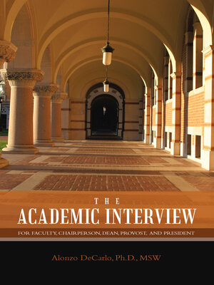 cover image of THE ACADEMIC INTERVIEW